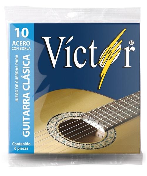 Juego de Cuerdas Acero con borla Victor 10