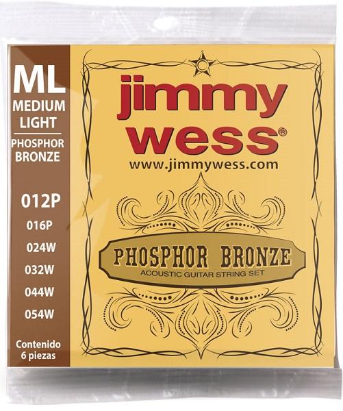 Juego de Cuerdas JimmyWess Phosphor Bronze WB12