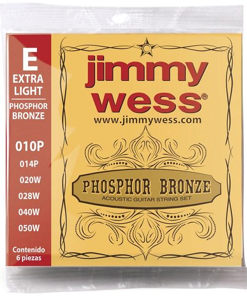 Juego de Cuerdas JimmyWess Phosphor Bronze WB10