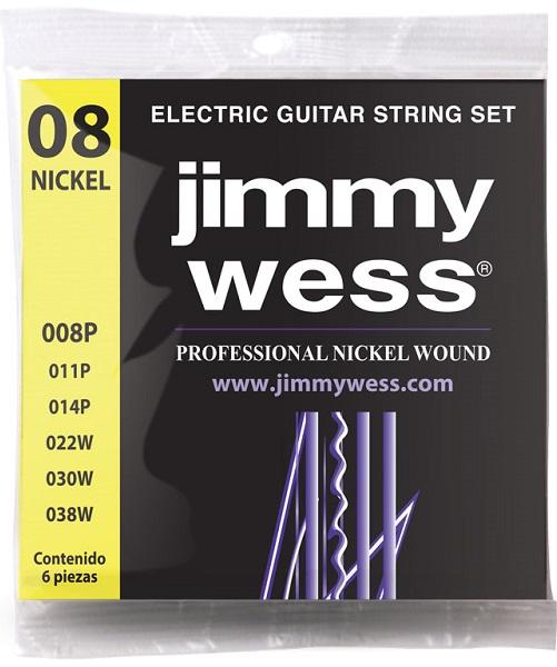 Juego de Cuerdas Jimmy Wess Nickel WN1008