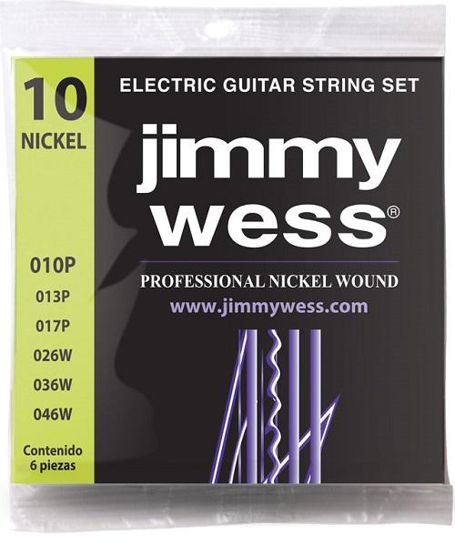 Juego de Cuerdas Jimmy Wess Nickel WN1010