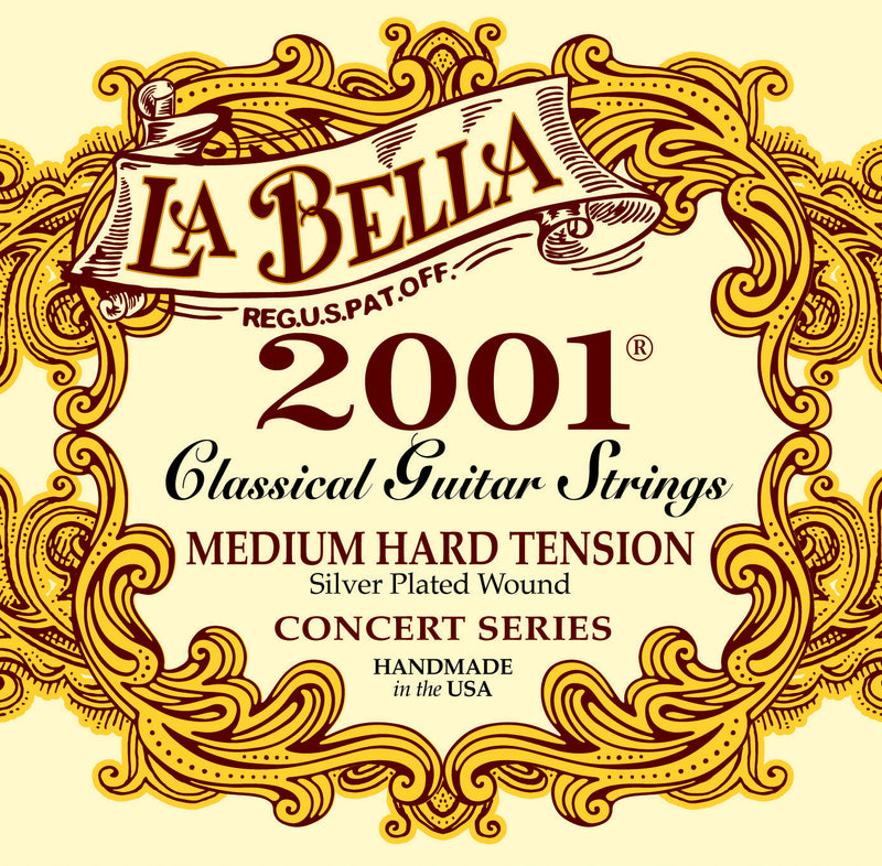 Juego de Cuerdas La Bella 2001 Concert Series Medium Hard