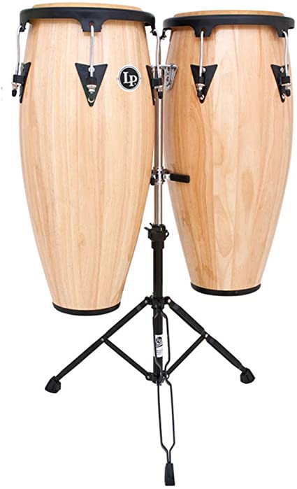 Congas LP City 11" y 12" con Atril LPA647NY-AW