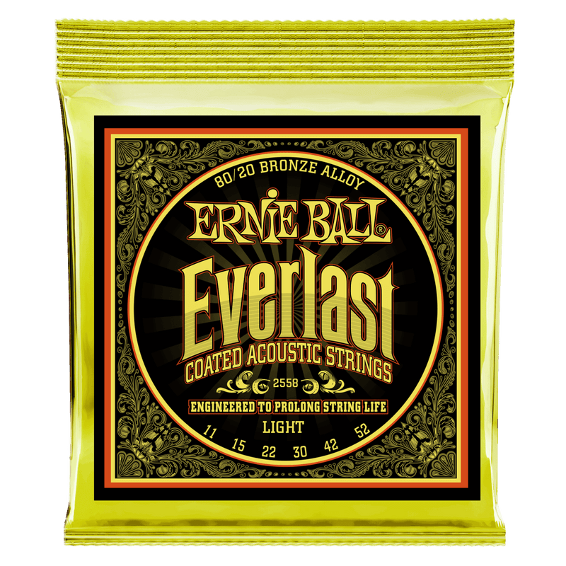 Juego de Cuerdas Ernie Ball Everlast Ligth Coated 2558