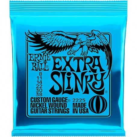 Juego de Cuerdas Ernie Ball Extra Slinky 2225