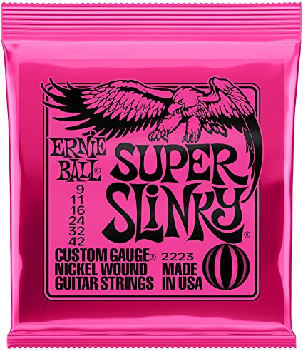 Juego de Cuerdas Ernie Ball Super Slinky 2223