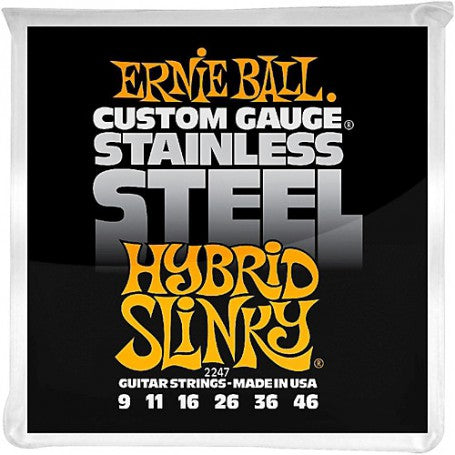 Juego de Cuerdas Ernie Ball Hybrid Slinky Stainless 2247