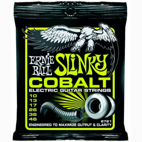 Juego de Cuerdas Ernie Ball Cobalt Regular Slinky 2721