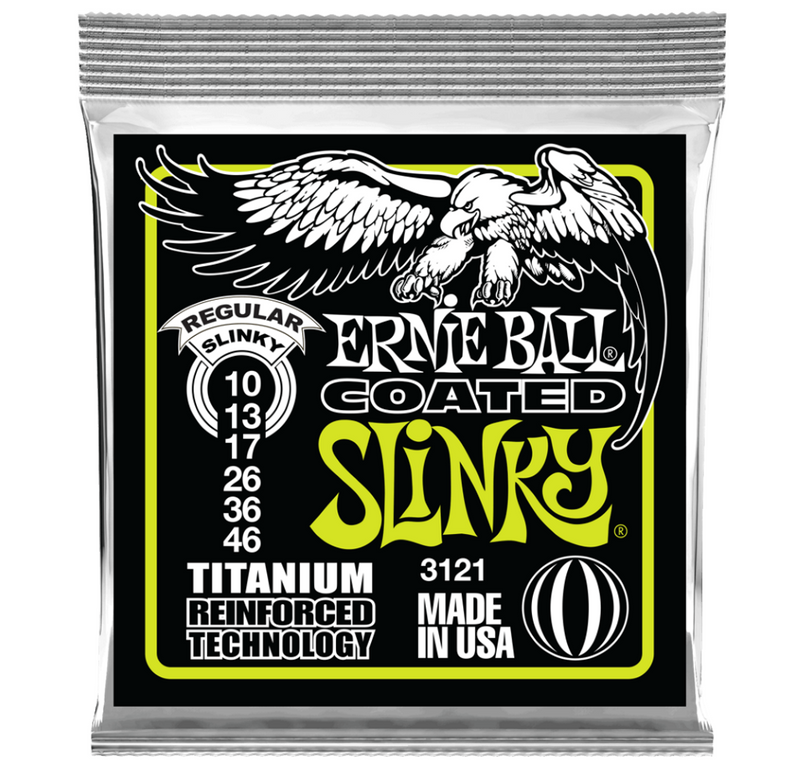 Juego de Cuerdas Ernie Ball Titanium Regular Slinky 3121