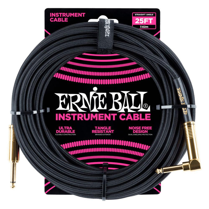 Cable Ernie Ball para Instrumento plug a plug 7.62mts 6058