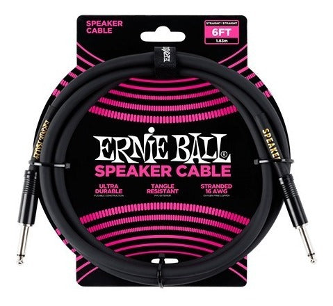 Cable Ernie Ball para Bocina o Gabinete 1.83mts 6072