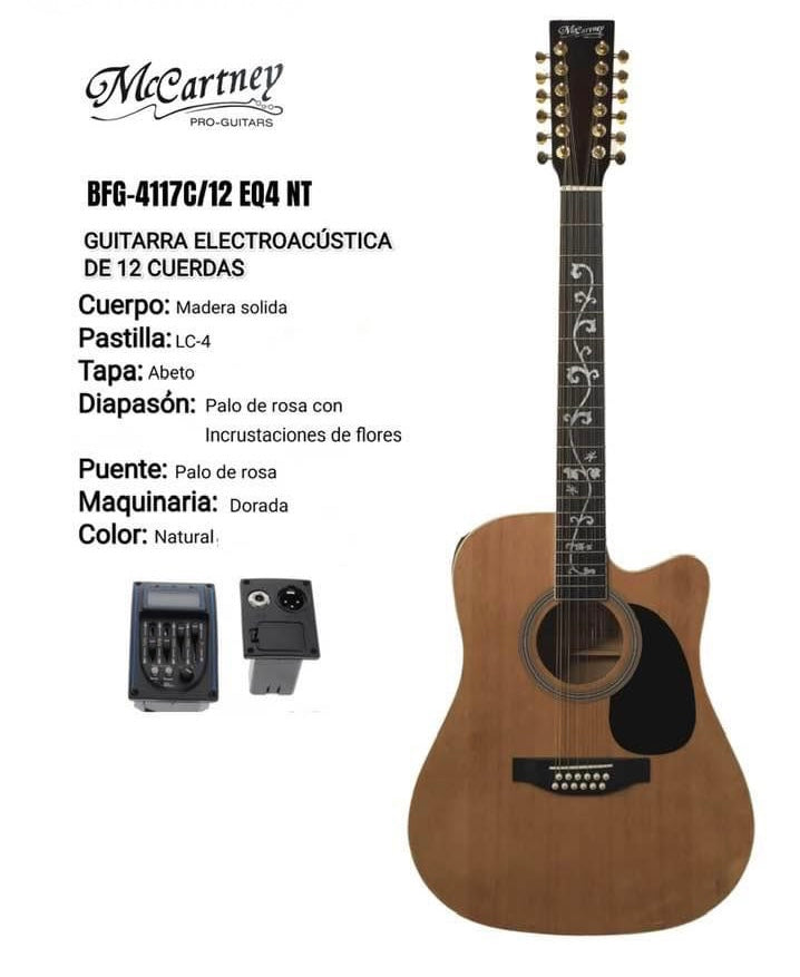 Docerola Electroacustica Mccartney