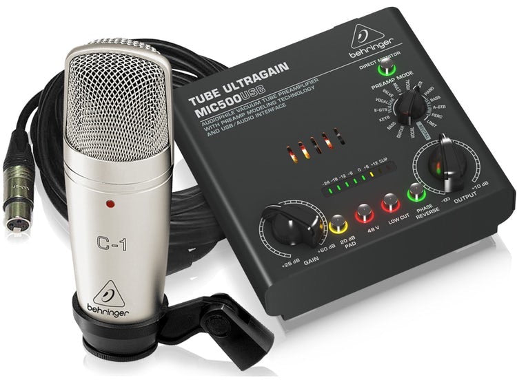 Paquete Behringer de grabación VOICE STUDIO