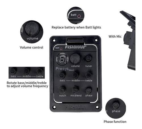 Pastilla Fishman Blend Presys