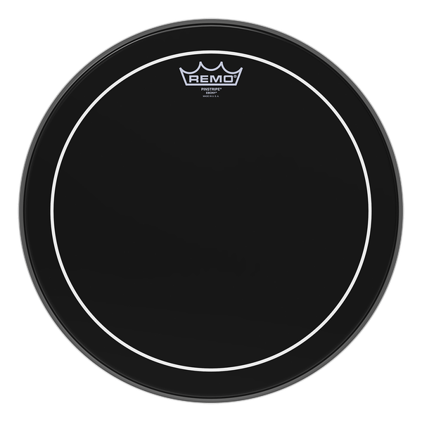 Parche Remo Para Bateria Pinstripe Ebony Hidraulico