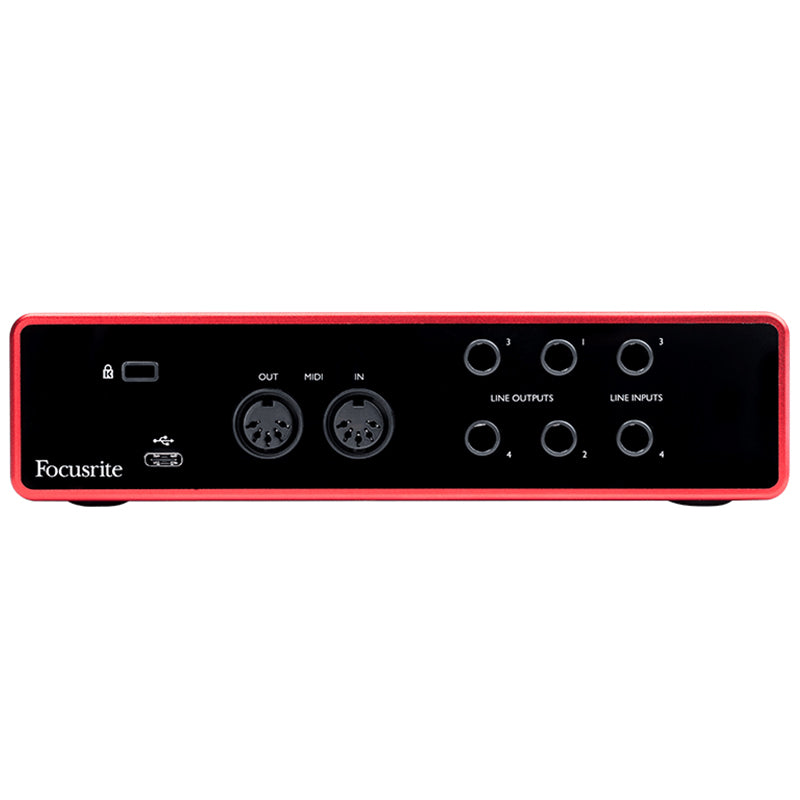 Interfaz de Audio USB 4i4 Focusrite Scarlett 3era Gen